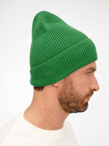 Шапка Nobilis Mono, ярко-зеленая фото 7 Шапка Nobilis Mono, ярко-зеленая фото 7