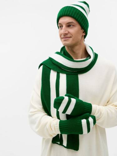 Шарф Winwear, темно-зеленый (глубокий зеленый) фото 10