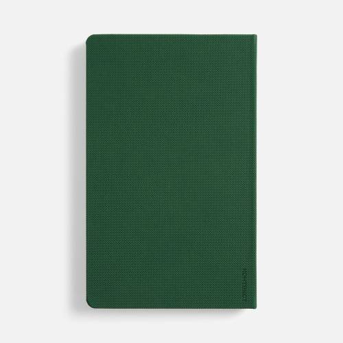 Ежедневник Duplex, недатированный, белый с зеленым фото 5