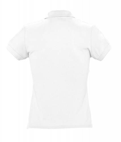Рубашка поло женская Passion 170, белая фото 3
