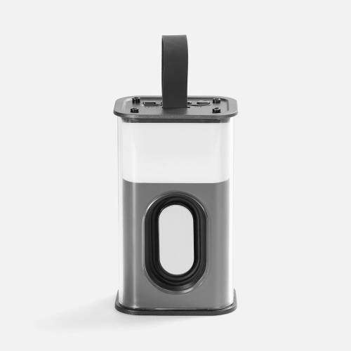 Bluetooth-колонка с подсветкой Groove, серая фото 4