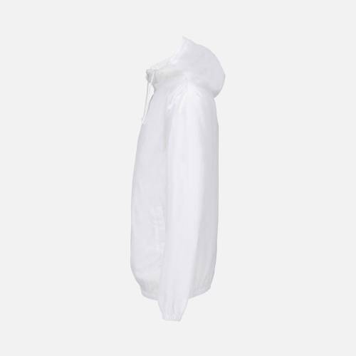 Ветровка унисекс Shield, белая фото 4