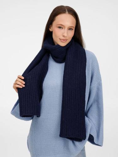 Шарф Frissonelle, темно-синий фото 7 Шарф Frissonelle, темно-синий фото 7