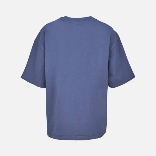 Футболка оверсайз женская Boxy Women, синяя (джинс) фото 3