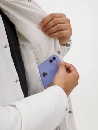 Куртка унисекс Veter, молочно-белая фото 14