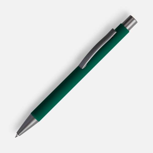 Ручка шариковая Atento Soft Touch, зеленая фото 2 Ручка шариковая Atento Soft Touch, зеленая фото 2