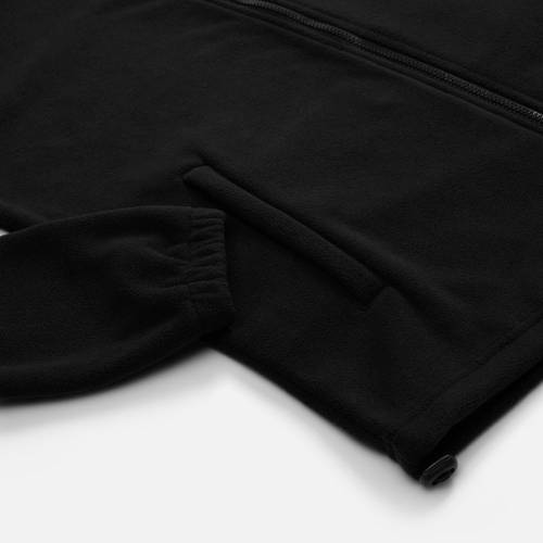 Куртка флисовая унисекс Nebo, черная фото 5