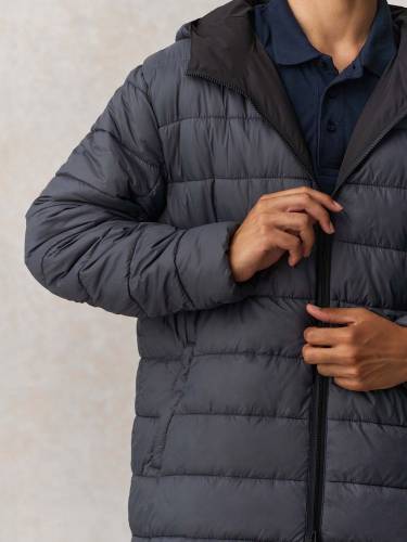 Куртка-парка унисекс Reverse, черная фото 18