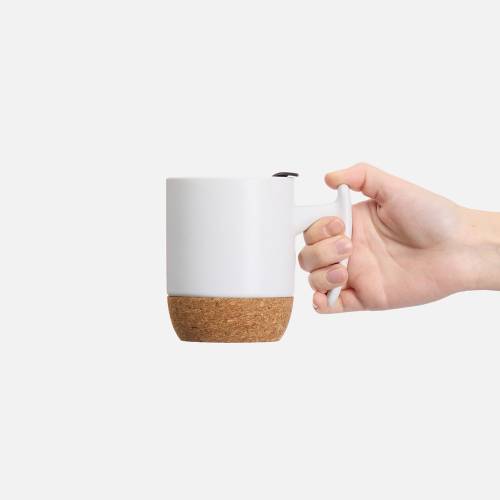 Кружка Corky Grip, белая фото 4