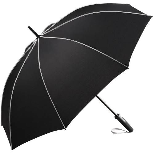 Зонт-трость Seam, светло-серый фото 2