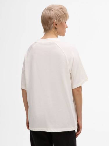 Футболка унисекс оверсайз T2, молочно-белая фото 11