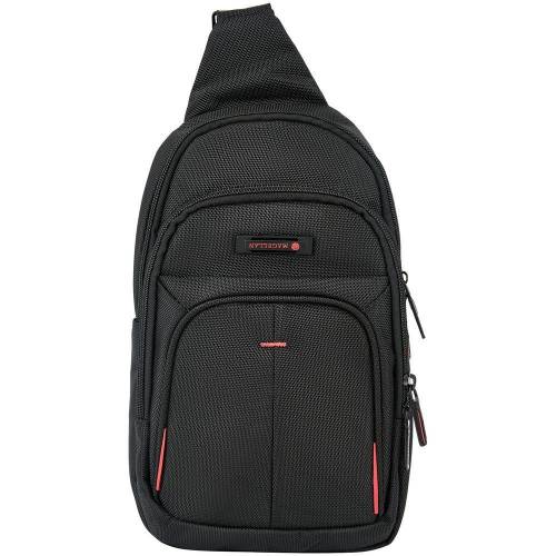 Рюкзак на одно плечо X Range, черный фото 2