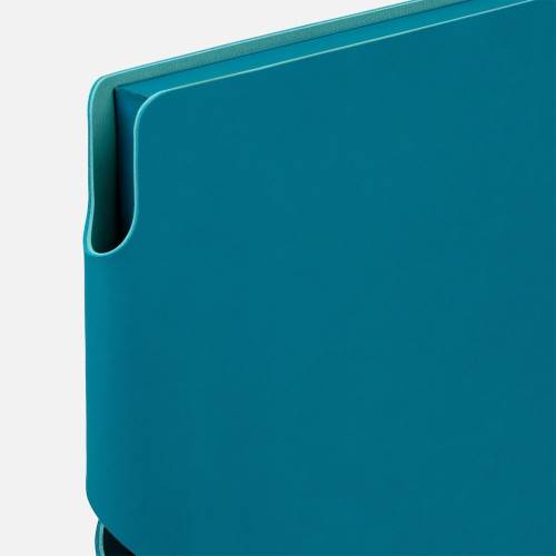 Ежедневник Flexpen Shall, недатированный, бирюзовый фото 6