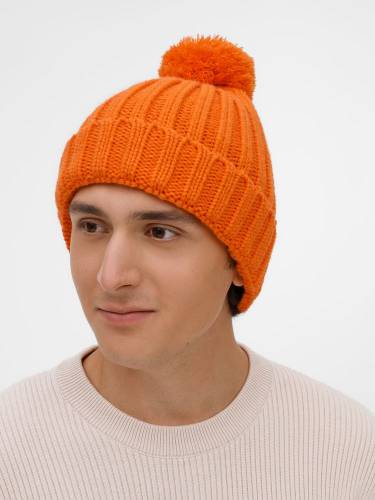 Шапка HappyGo, оранжевая фото 5 Шапка HappyGo, оранжевая фото 5