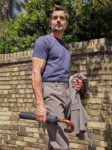 Зонт складной Magnum Auto, черный фото 6