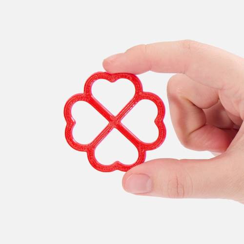 Подвеска Flora, 3D-печать на заказ, клевер фото 3