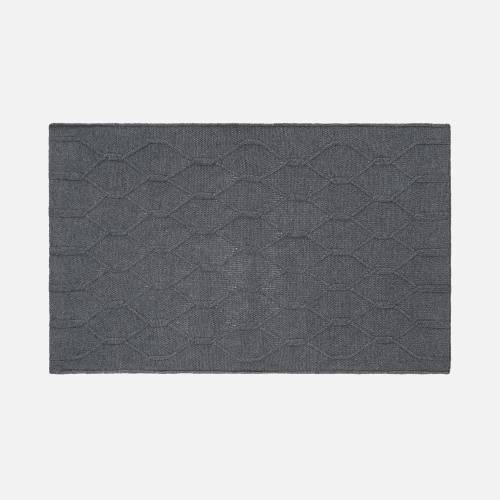 Плед Curve Verve, серый меланж (маренго) фото 4