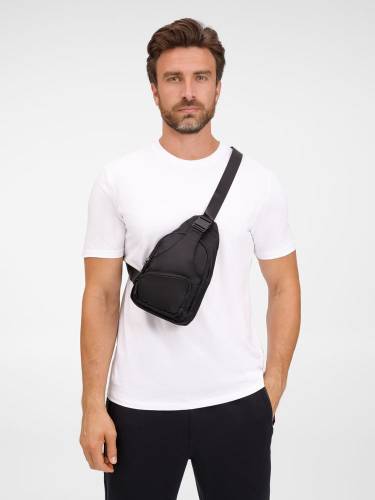 Спортивный кросс-боди рюкзак Bagventure, черный фото 7 Спортивный кросс-боди рюкзак Bagventure, черный фото 7