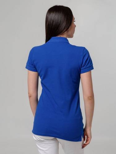 Рубашка поло женская Virma Premium Lady, ярко-синяя фото 9