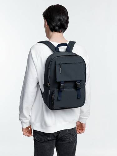 Рюкзак Backdrop, черно-синий фото 8
