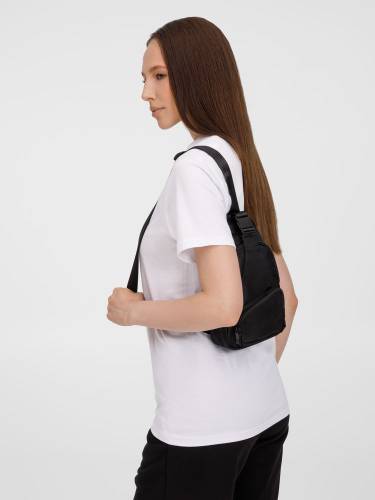 Спортивный кросс-боди рюкзак Bagventure, черный фото 9 Спортивный кросс-боди рюкзак Bagventure, черный фото 9