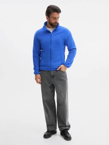 Куртка флисовая унисекс Ben Mac, синяя фото 9