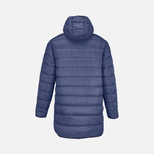 Куртка-парка унисекс Reverse, темно-синяя фото 6