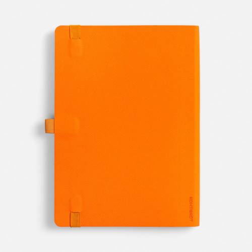 Ежедневник Peel Flex, недатированный, оранжевый фото 4