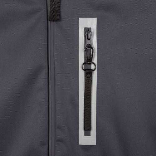 Куртка унисекс Shtorm, темно-серая (графит) фото 5
