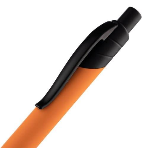 Ручка шариковая Undertone Black Soft Touch, оранжевая фото 6