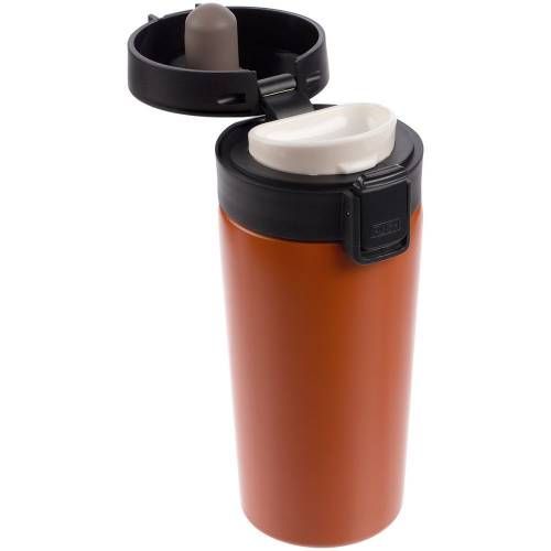 Термостакан с ситечком No Leak Infuser, оранжевый фото 3