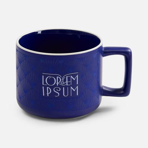 Чашка Fusion, ver.2, синяя фото 6