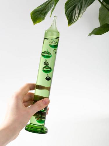 Термометр стеклянный «Галилео», зеленый фото 7 Термометр стеклянный «Галилео», зеленый фото 7