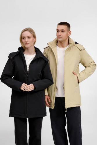 Куртка-парка унисекс Sfera, бежевая фото 21