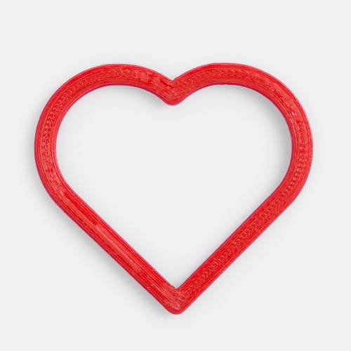 Подвеска Contour, 3D-печать на заказ, сердце Подвеска Contour, 3D-печать на заказ, сердце