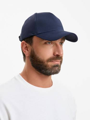 Бейсболка Yonkers, темно-синяя фото 7