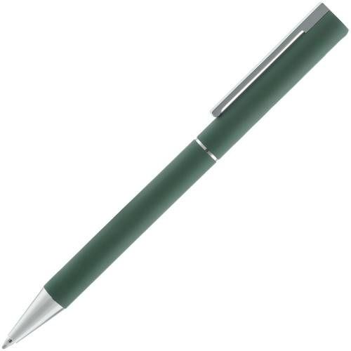 Ручка шариковая Blade Soft Touch, зеленая фото 4