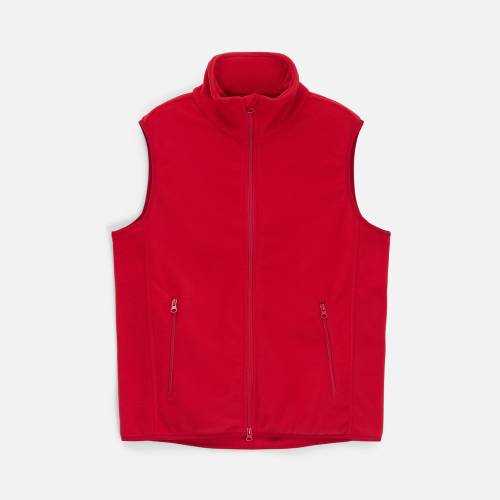 Жилет флисовый унисекс Ben Mac, красный фото 2