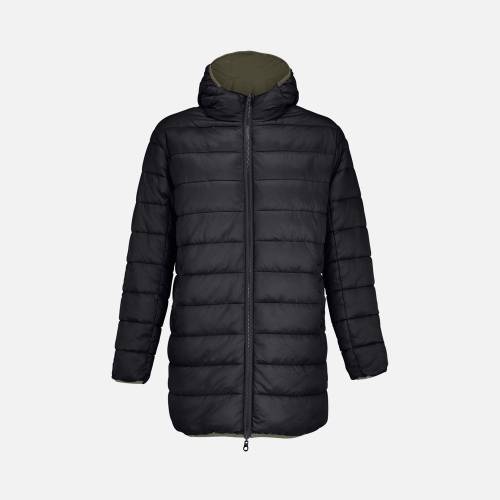 Куртка-парка унисекс Reverse, темный хаки фото 5