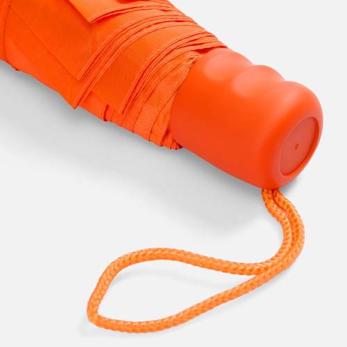 Зонт складной Basic, оранжевый фото 8