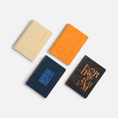 Ежедневник Spiral, недатированный, синий фото 12