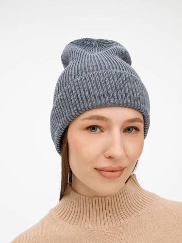 Шапка Nobilis Mono, серая (стальная) фото 7 Шапка Nobilis Mono, серая (стальная) фото 7