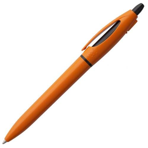 Ручка шариковая S! (Си), оранжевая фото 6
