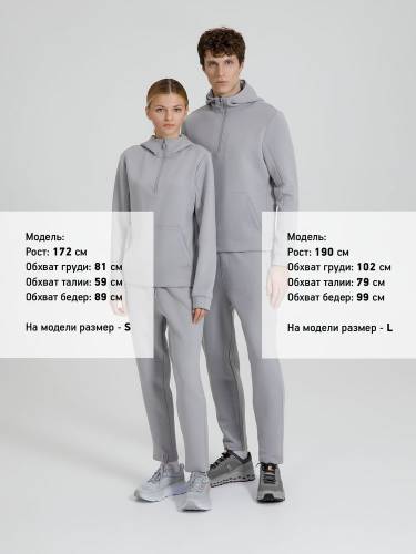 Анорак унисекс Lovi, серый фото 14