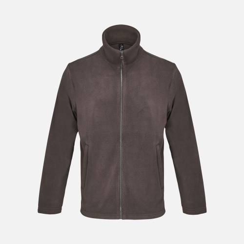 Куртка флисовая унисекс Nitro, коричневая фото 2