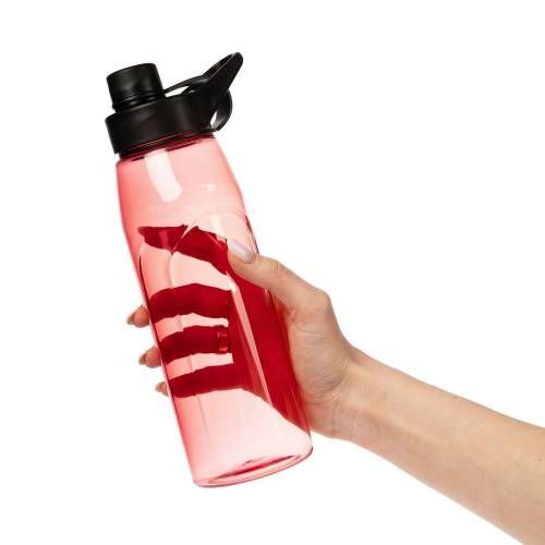 Бутылка для воды Primagrip, красная фото 7