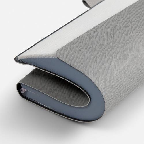 Ежедневник Peel Flex, недатированный, серый фото 7