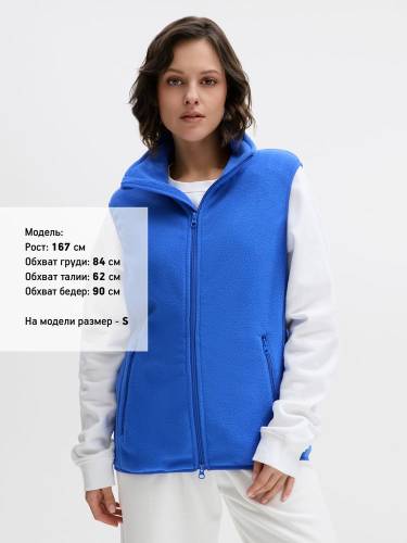 Жилет флисовый унисекс Ben Mac, синий фото 10