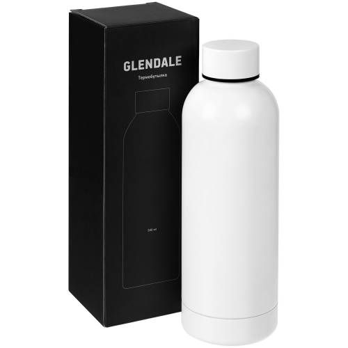 Термобутылка Glendale, белая фото 9