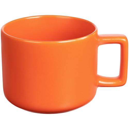 Чашка Jumbo, ver.2, матовая, оранжевая фото 2